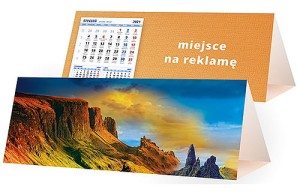 Kalendarze biurkowe - PIRAMIDKA duża - wzór KP3-060