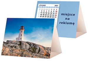 Kalendarze biurkowe - PIRAMIDKA mała - wzór KP1-112