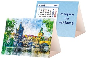 Kalendarze biurkowe - PIRAMIDKA mała - wzór KP1-114