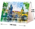 kalendarze biurkowe - piramidki - wzór KP1-114
