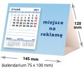 kalendarze biurkowe - piramidki - wzór KP1-114