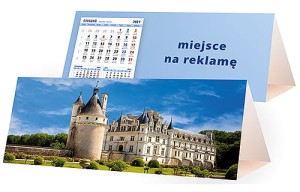 Kalendarze biurkowe - PIRAMIDKA duża - wzór KP3-062