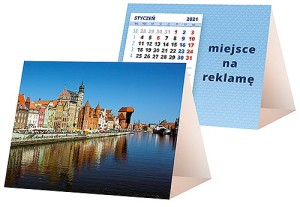 Kalendarze biurkowe - PIRAMIDKA mała - wzór KP1-116