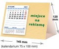 kalendarze biurkowe - piramidki - wzór KP1-118
