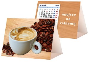 Kalendarze biurkowe - PIRAMIDKA mała - wzór KP1-121