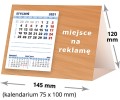 kalendarze biurkowe - piramidki - wzór KP1-121