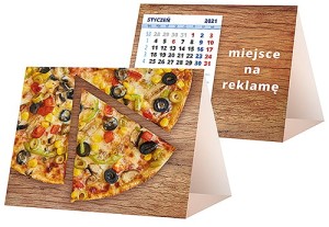 Kalendarze biurkowe - PIRAMIDKA mała - wzór KP1-122