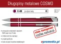 Długopisy metalowe COSMO z grawerem - kolor C-08 purpurowy