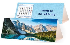 Kalendarze biurkowe - PIRAMIDKA duża - wzór KP3-065