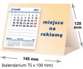 kalendarze biurkowe - piramidki - wzór KP1-123