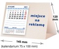 kalendarze biurkowe - piramidki - wzór KP1-124