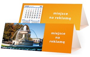 Kalendarze biurkowe - PIRAMIDKA duża - wzór KP3-066