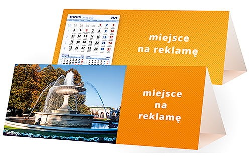 kalendarze biurkowe - piramidki - wzór KP3-066