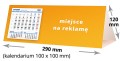 kalendarze biurkowe - piramidki - wzór KP3-066