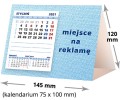 kalendarze biurkowe - piramidki - wzór KP1-125