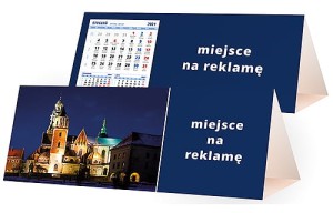 Kalendarze biurkowe - PIRAMIDKA duża - wzór KP3-067