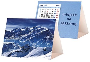 Kalendarze biurkowe - PIRAMIDKA mała - wzór KP1-130