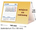 kalendarze biurkowe - piramidki - wzór KP1-131
