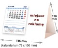 kalendarze biurkowe - piramidki - wzór KP1-132