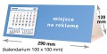 kalendarze biurkowe - piramidki - wzór KP3-070