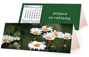 Kalendarze biurkowe - PIRAMIDKA duża - wzór KP3-072