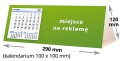 kalendarze biurkowe - piramidki - wzór KP3-074