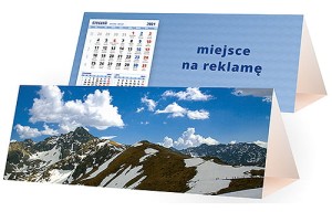 Kalendarze biurkowe - PIRAMIDKA duża - wzór KP3-075
