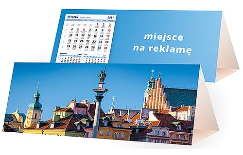 kalendarze biurkowe - piramidki - wzór KP3-076