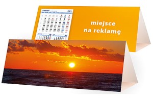 Kalendarze biurkowe - PIRAMIDKA duża - wzór KP3-079