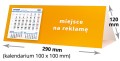 kalendarze biurkowe - piramidki - wzór KP3-079