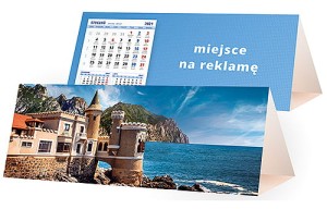 Kalendarze biurkowe - PIRAMIDKA duża - wzór KP3-081