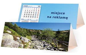 Kalendarze biurkowe - PIRAMIDKA duża - wzór KP3-082