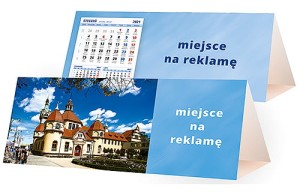 Kalendarze biurkowe - PIRAMIDKA duża - wzór KP3-083