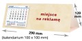kalendarze biurkowe - piramidki - wzór KP3-084
