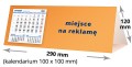 kalendarze biurkowe - piramidki - wzór KP3-086