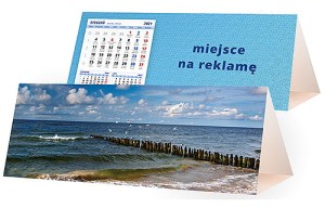Kalendarze biurkowe - PIRAMIDKA duża - wzór KP3-087