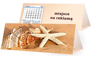Kalendarze biurkowe - PIRAMIDKA duża - wzór KP3-088