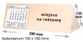 kalendarze biurkowe - piramidki - wzór KP3-088