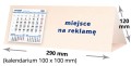 kalendarze biurkowe - piramidki - wzór KP3-090
