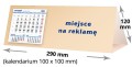 kalendarze biurkowe - piramidki - wzór KP3-093