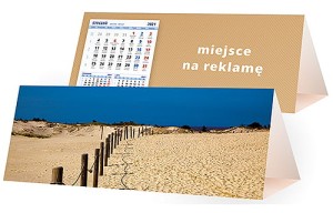Kalendarze biurkowe - PIRAMIDKA duża - wzór KP3-099
