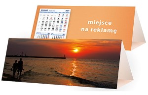 Kalendarze biurkowe - PIRAMIDKA duża - wzór KP3-100