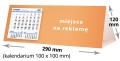 kalendarze biurkowe - piramidki - wzór KP3-100