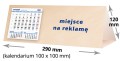kalendarze biurkowe - piramidki - wzór KP3-105