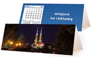 Kalendarze biurkowe - PIRAMIDKA duża - wzór KP3-106