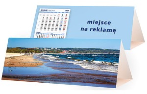 Kalendarze biurkowe - PIRAMIDKA duża - wzór KP3-108