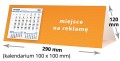 kalendarze biurkowe - piramidki - wzór KP3-109
