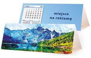 Kalendarze biurkowe - PIRAMIDKA duża - wzór KP3-111