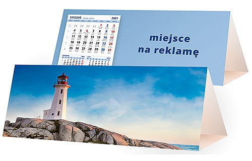 kalendarze biurkowe - piramidki - wzór KP3-112