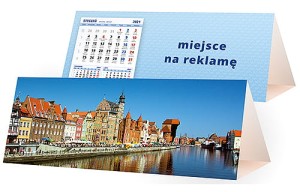 Kalendarze biurkowe - PIRAMIDKA duża - wzór KP3-116